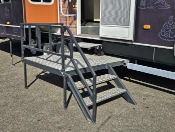 Scania P 280 + trailer  - 2 X SLIDE OUT / CAMPER / WOHNMOBIL